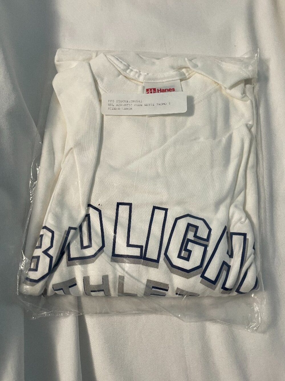 Bud Light Athletics Promo T Shirt Mens XL Brand New in Sealed Package